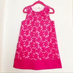 🔴 3 for $25 Preppy Hot Pink Gymboree Flower Dress